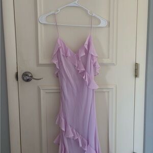 LoveShackFancy Lilac Rialto Dress